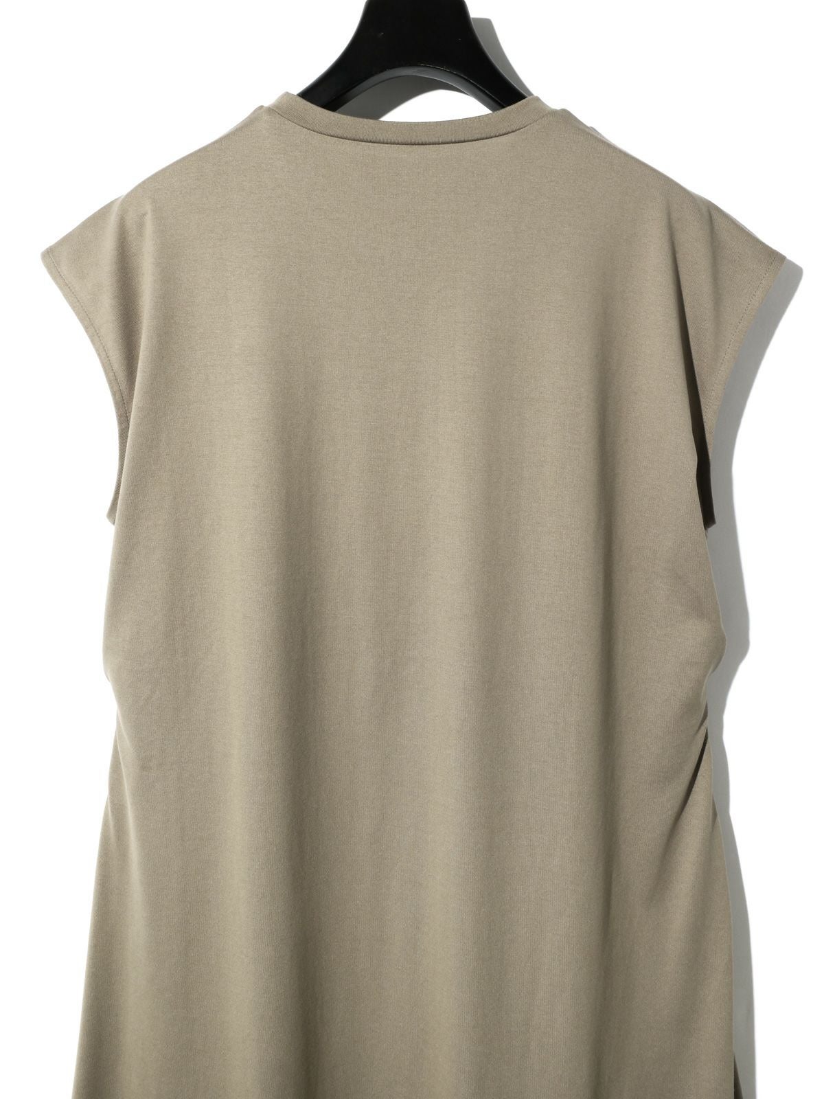mamiko　カーキベージュサイズ1 MIDIUMISOLID for Ladies サイドタックフレアワンピース[A]｜ MARcourt