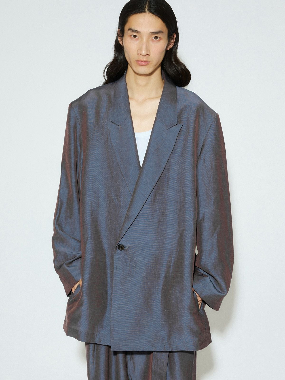 MIDIUMISOLID Men's テーラードロングジャケット[A]｜ MARcourt ONLINE