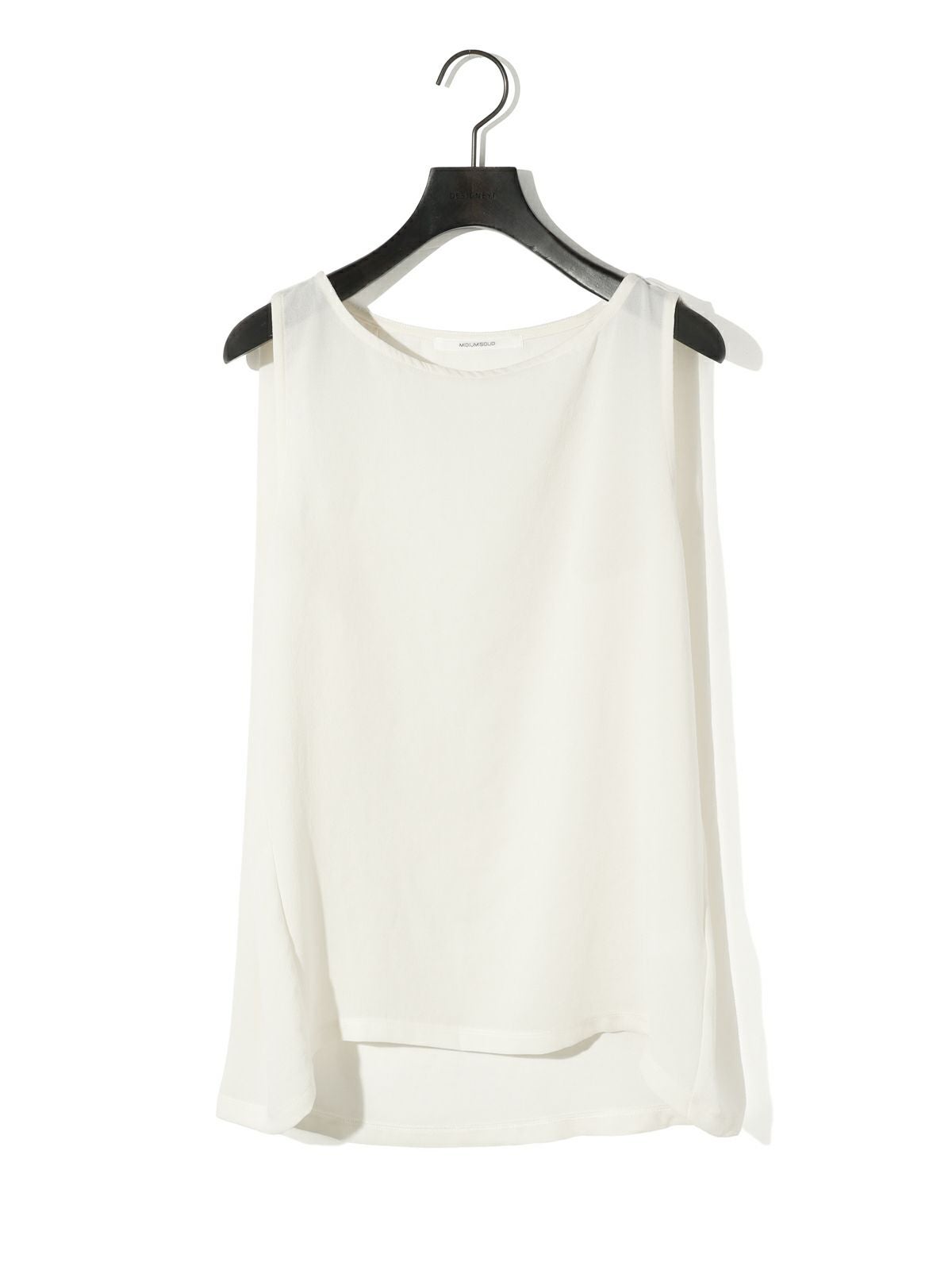 MIDIUMISOLID for Ladies ノースリーブタックワイドプルオーバー[A