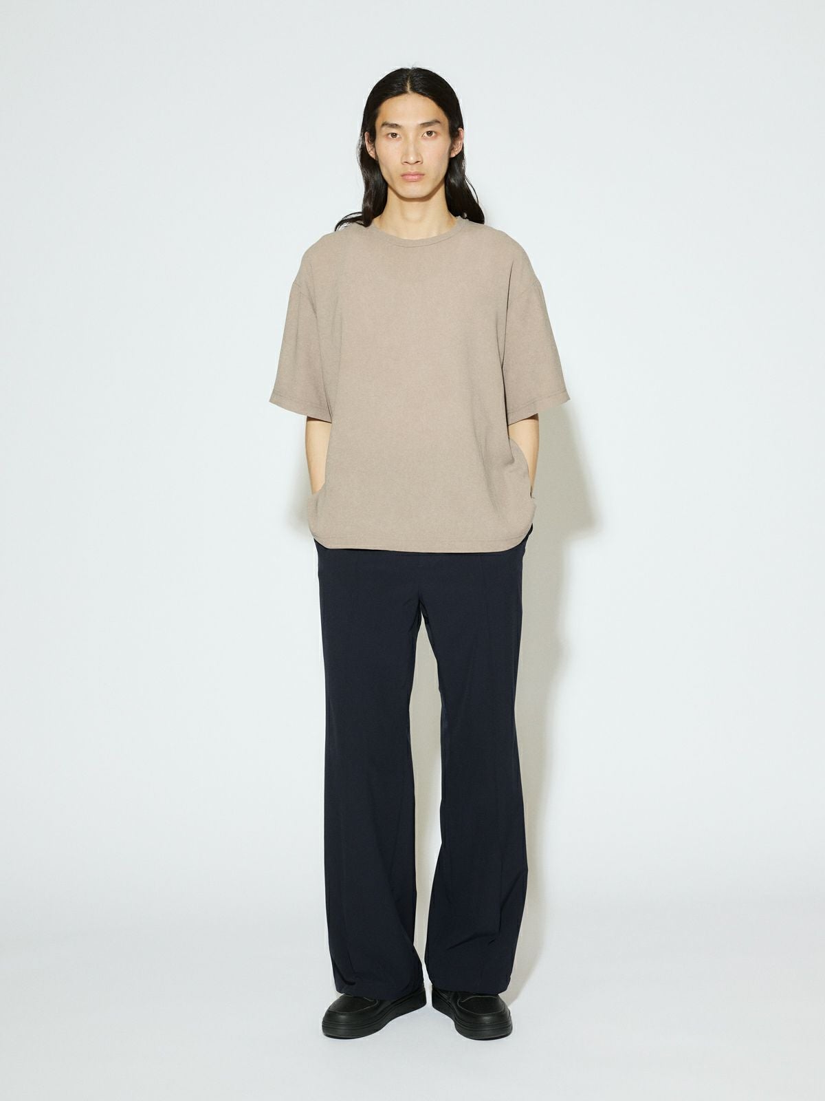 MIDIUMISOLID Men's ストレッチフレアパンツ[A]｜ MARcourt ONLINE