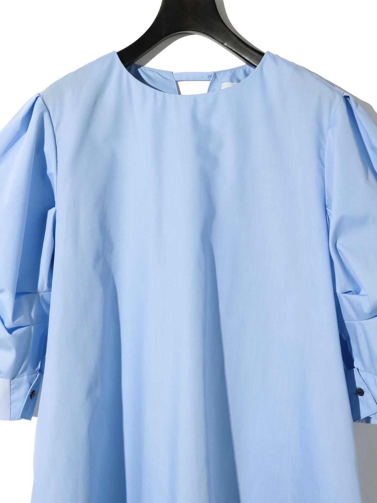 MIDIUMISOLID for Ladies バックスリットボリュームスリーブチュニック