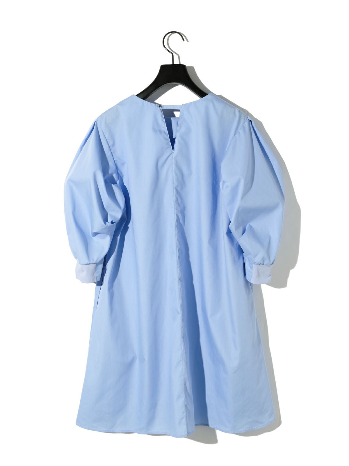 MIDIUMISOLID for Ladies バックスリットボリュームスリーブチュニック