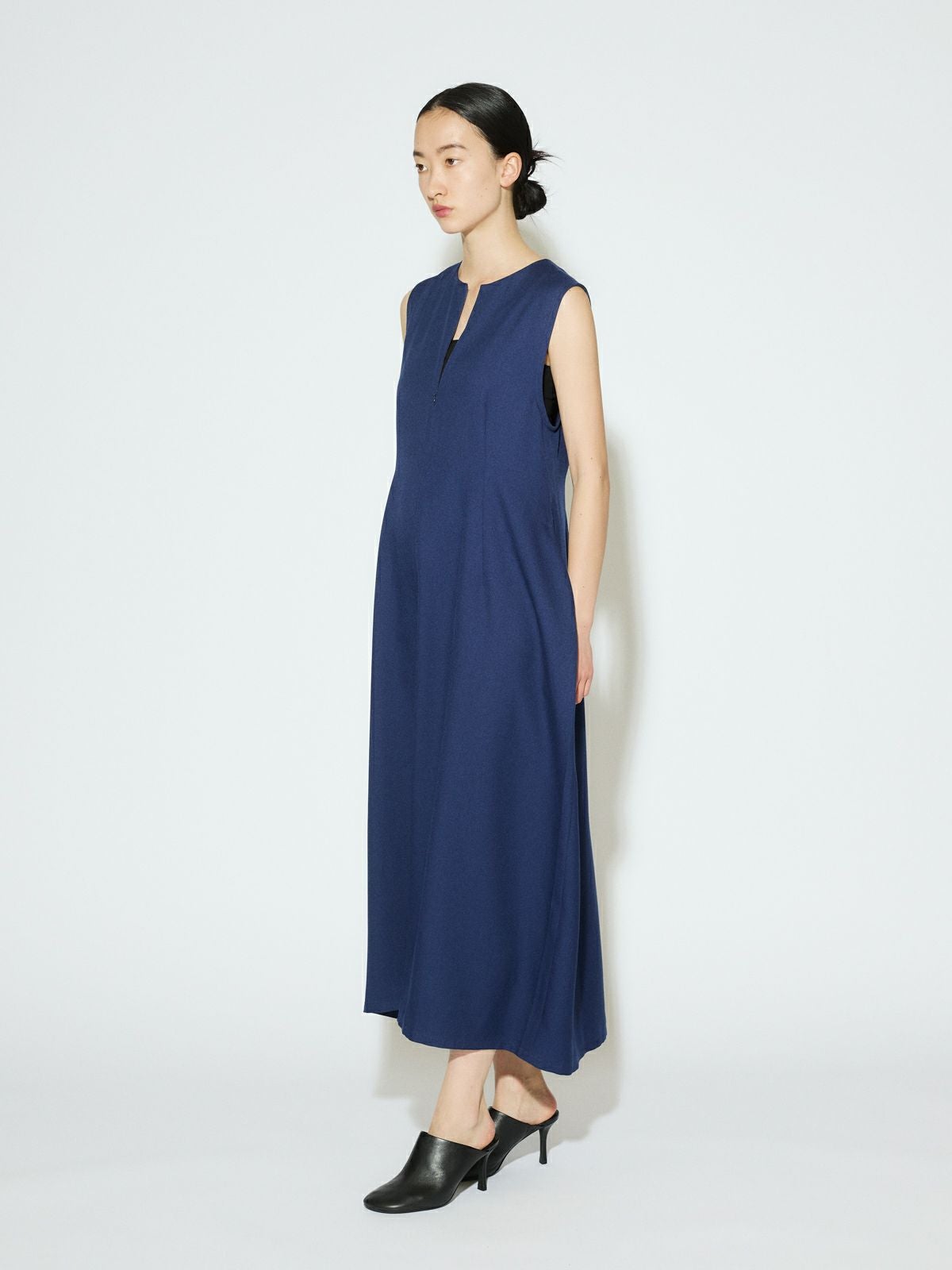 MIDIUMISOLID for Ladies フィットコクーンワンピース[A]｜ MARcourt
