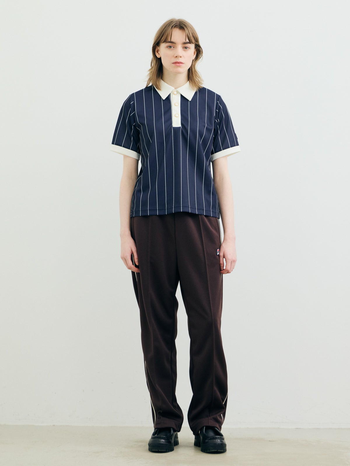 MARMARMAR FILA ストライプポロ｜ MARcourt ONLINE STORE - マーコート