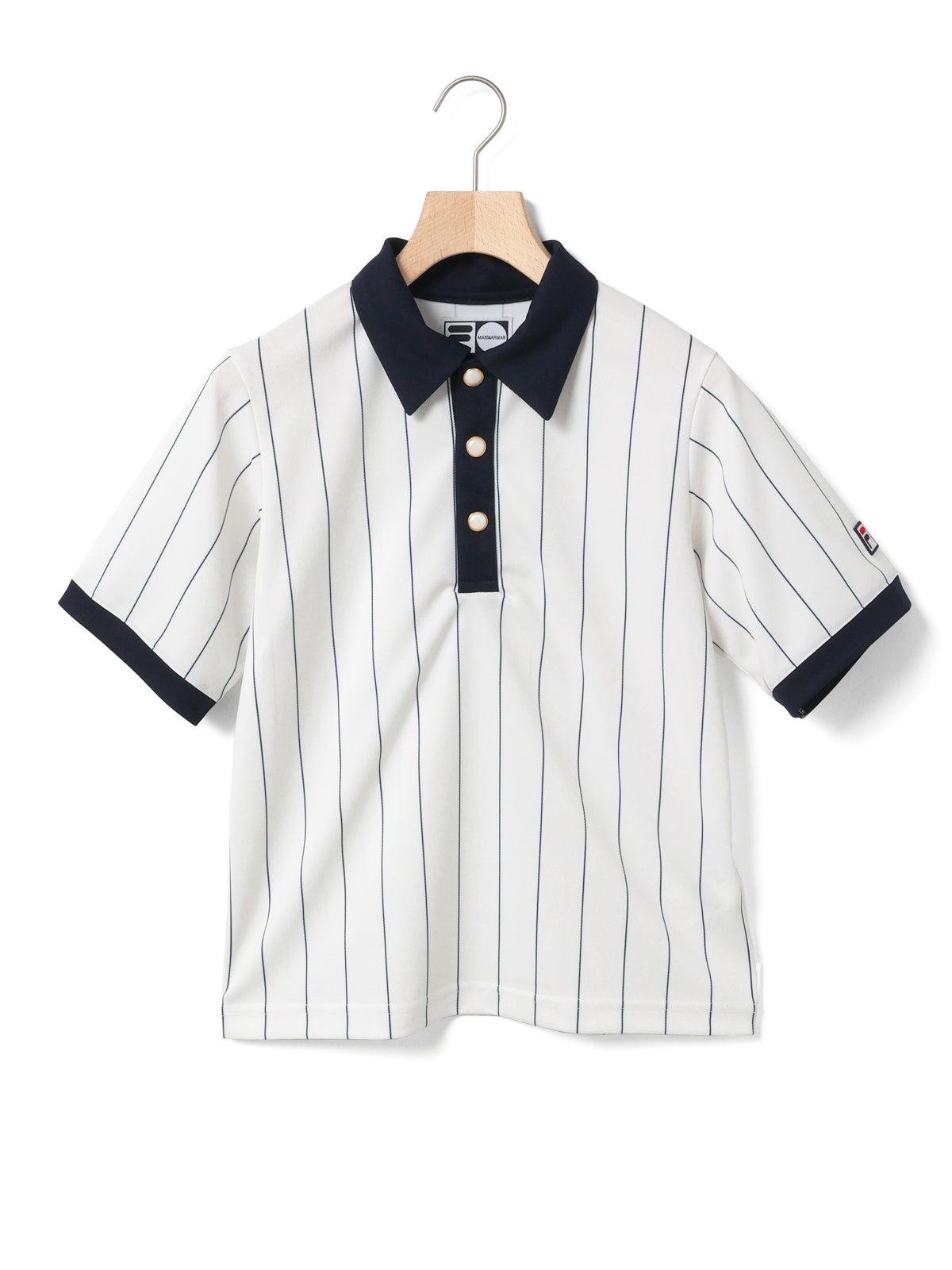 MARMARMAR FILA ストライプポロ｜ MARcourt ONLINE STORE - マーコート
