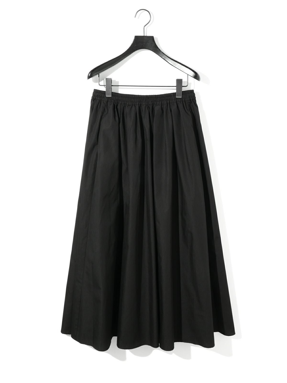 MIDIUMISOLID for Ladies タックギャザーボリュームスカート[A