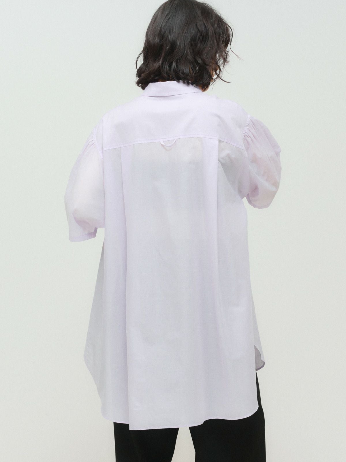 MIDIUMISOLID for Ladies ハーフスリーブワイドシャツ[A]｜ MARcourt