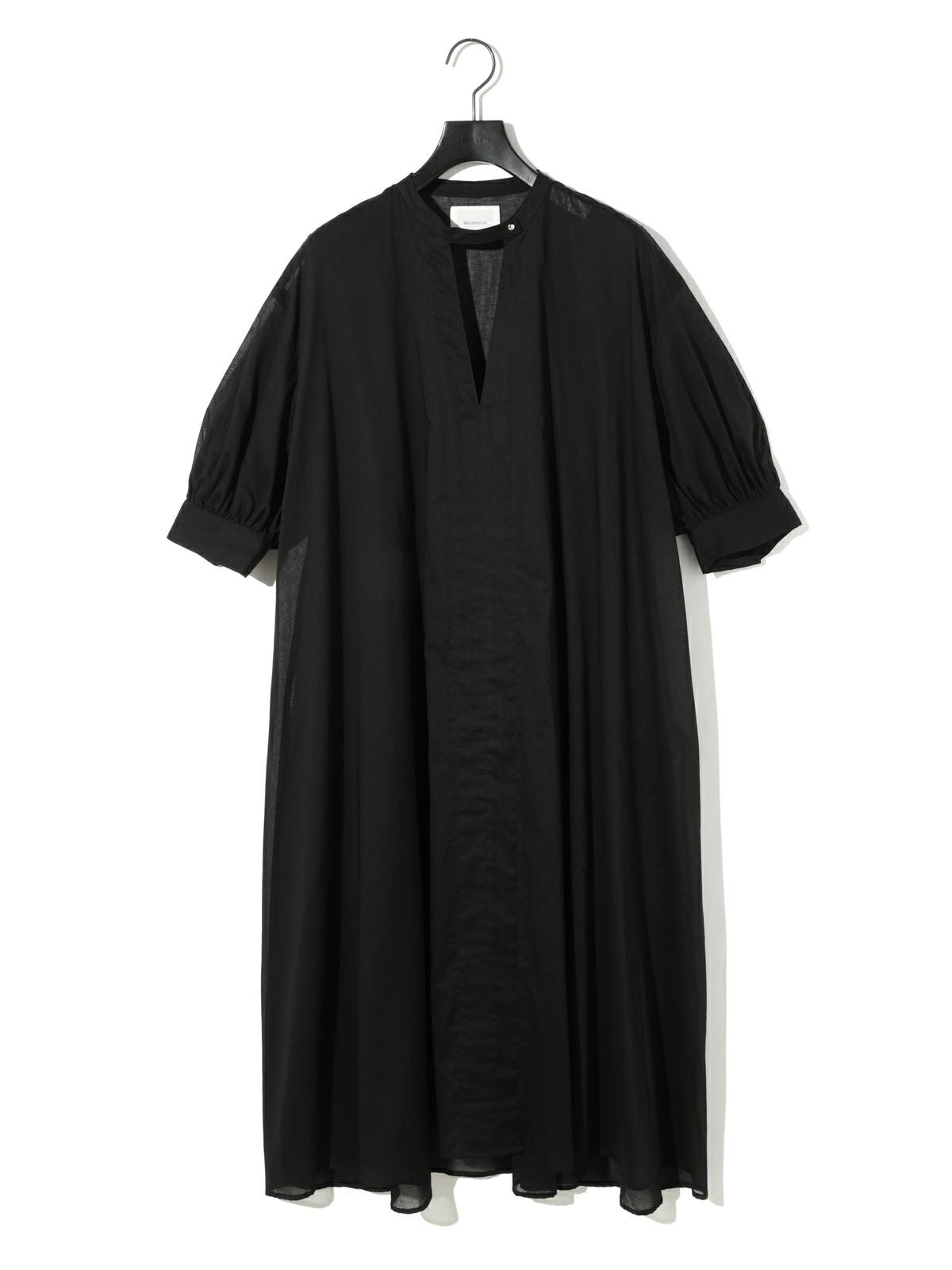 MIDIUMISOLID for Ladies スタンドカラースキッパーワンピース[A