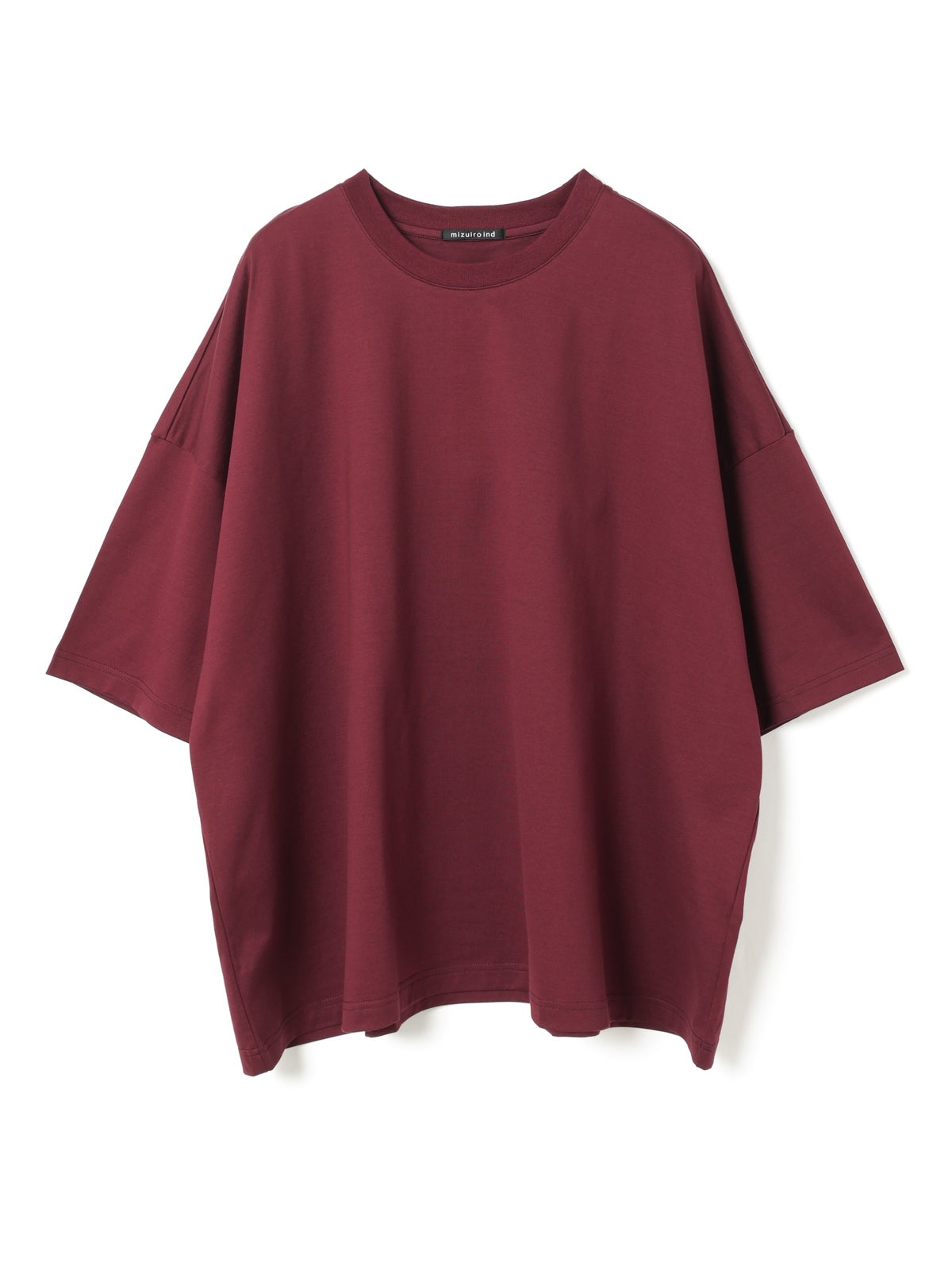mizuiro ind クルーネックワイドチュニック｜ MARcourt ONLINE STORE