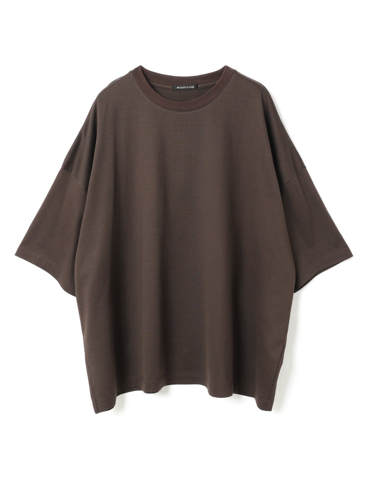 mizuiro ind クルーネックワイドチュニック｜ MARcourt ONLINE STORE