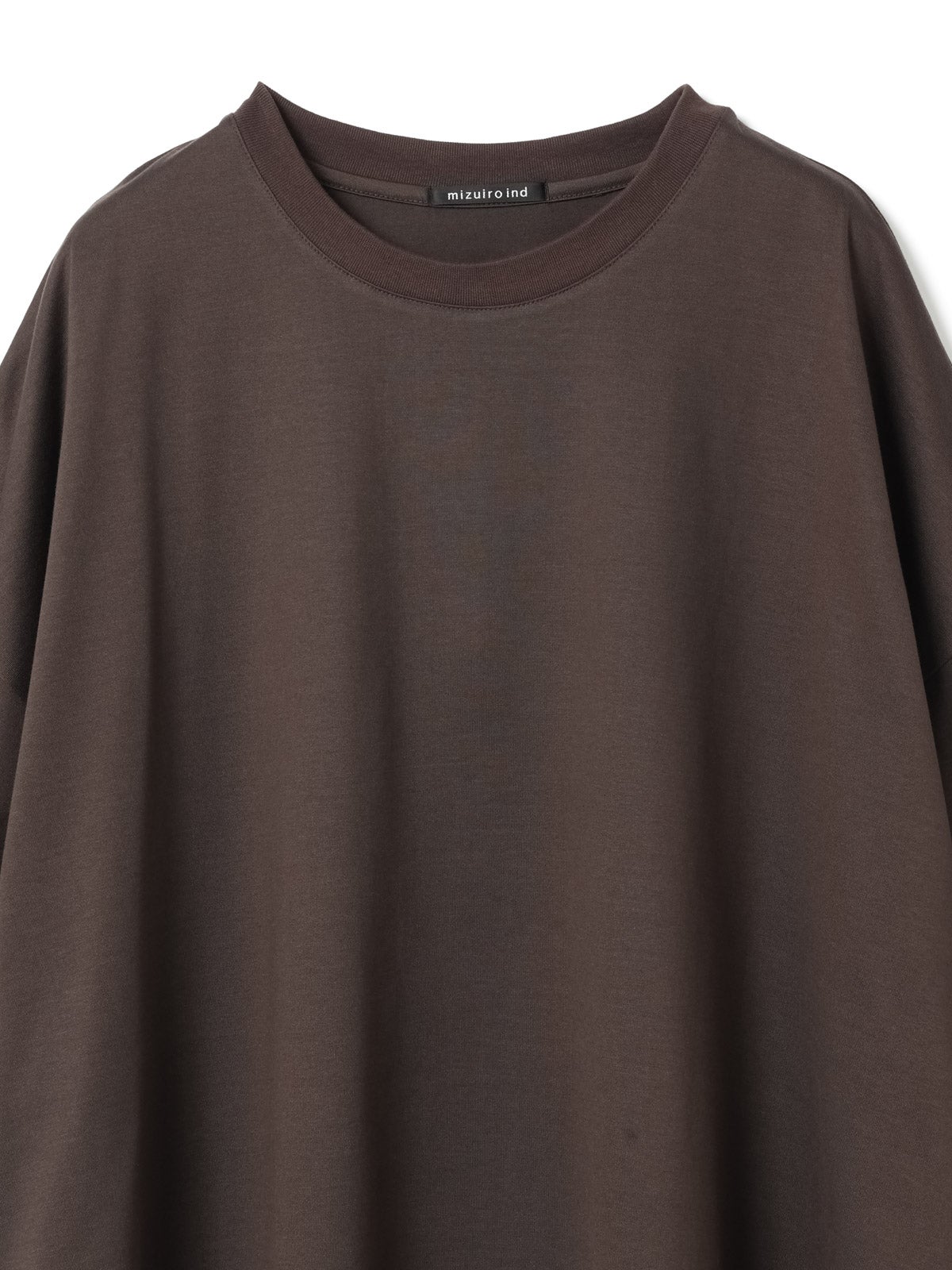 mizuiro ind クルーネックワイドチュニック｜ MARcourt ONLINE STORE