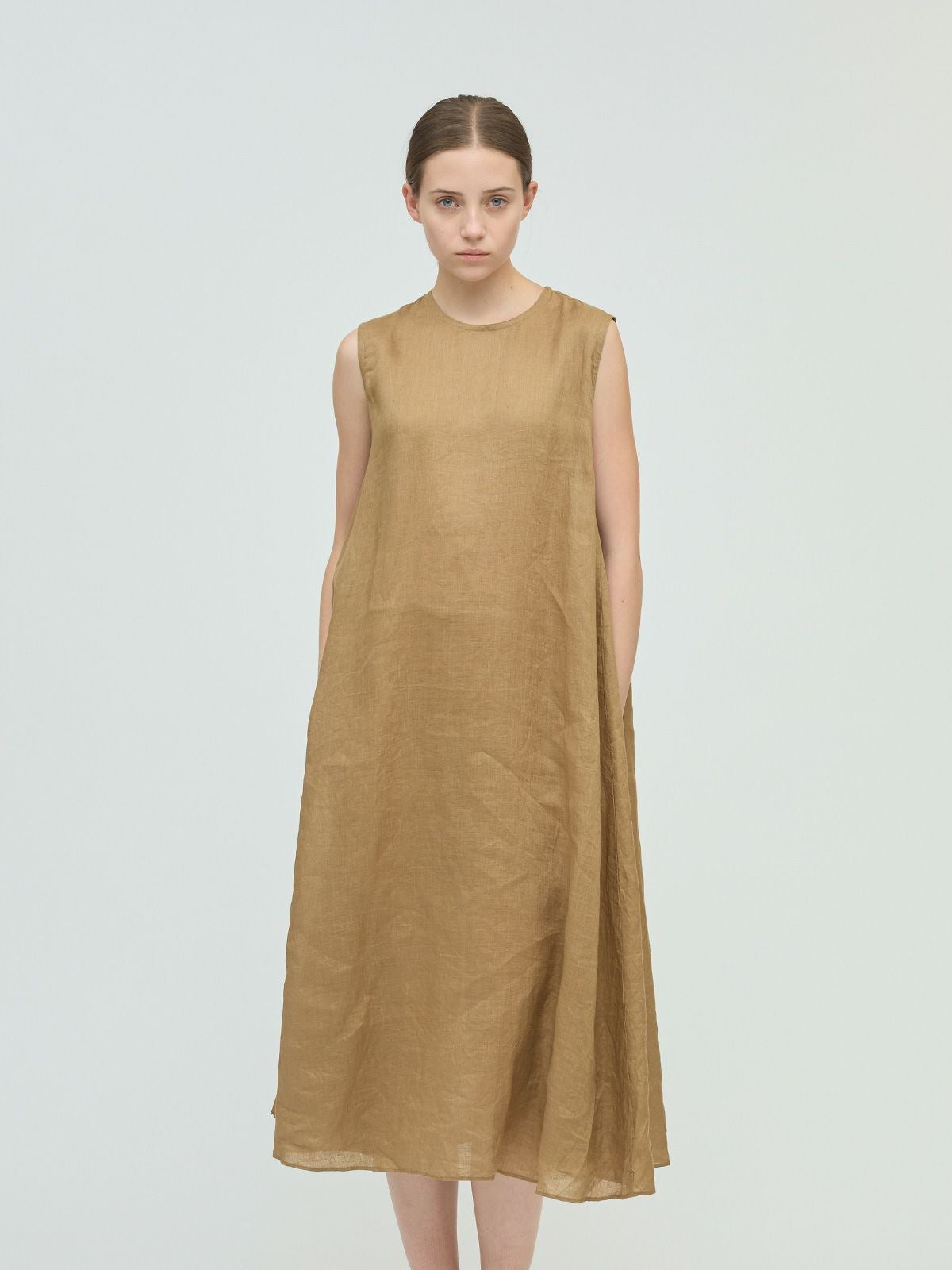 mizuiro ind リネンノースリーブワンピース｜ MARcourt ONLINE STORE