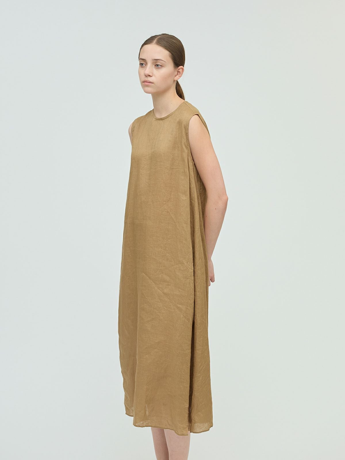 mizuiro ind リネンノースリーブワンピース｜ MARcourt ONLINE STORE