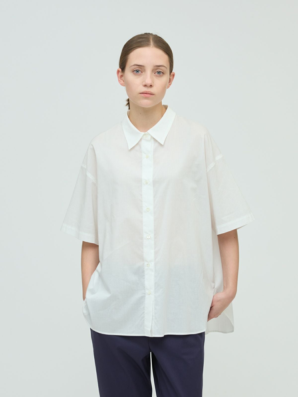 mizuiro ind タイルレースシャツ｜ MARcourt ONLINE STORE