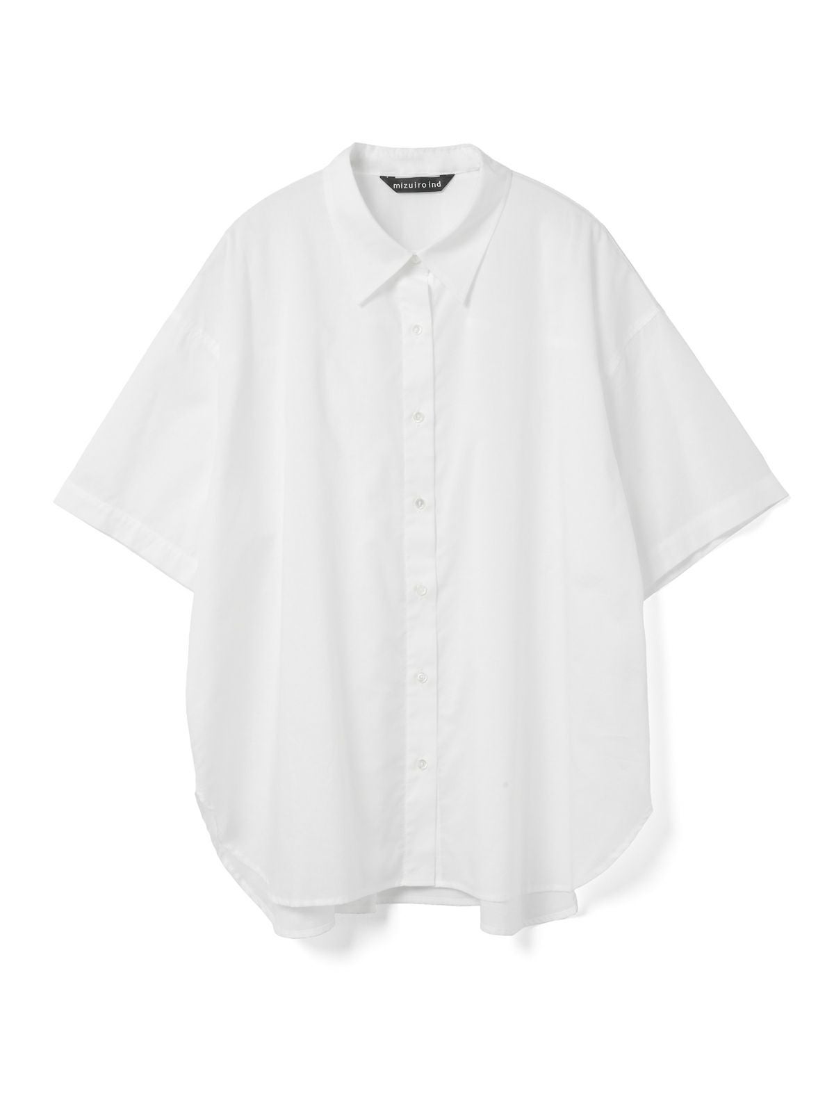 mizuiro ind ハーフスリーブワイドシャツ｜ MARcourt ONLINE STORE