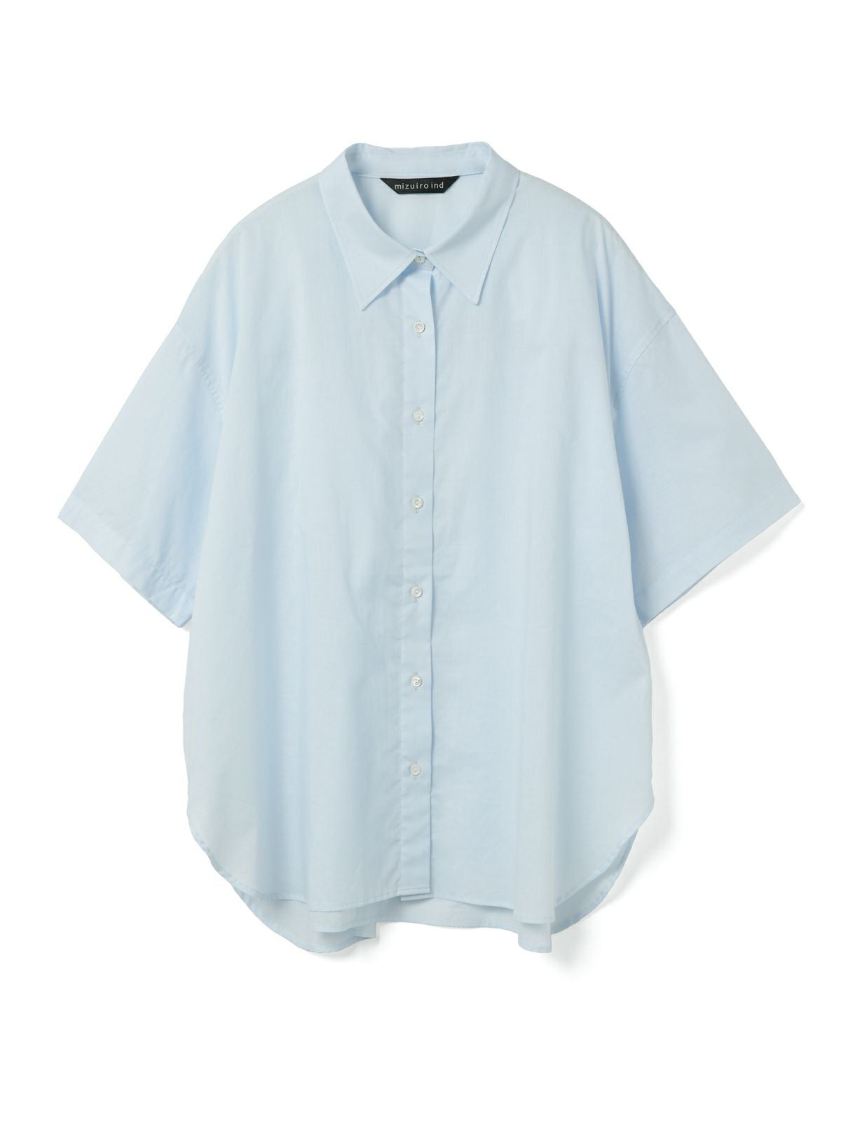mizuiro ind ハーフスリーブワイドシャツ｜ MARcourt ONLINE STORE