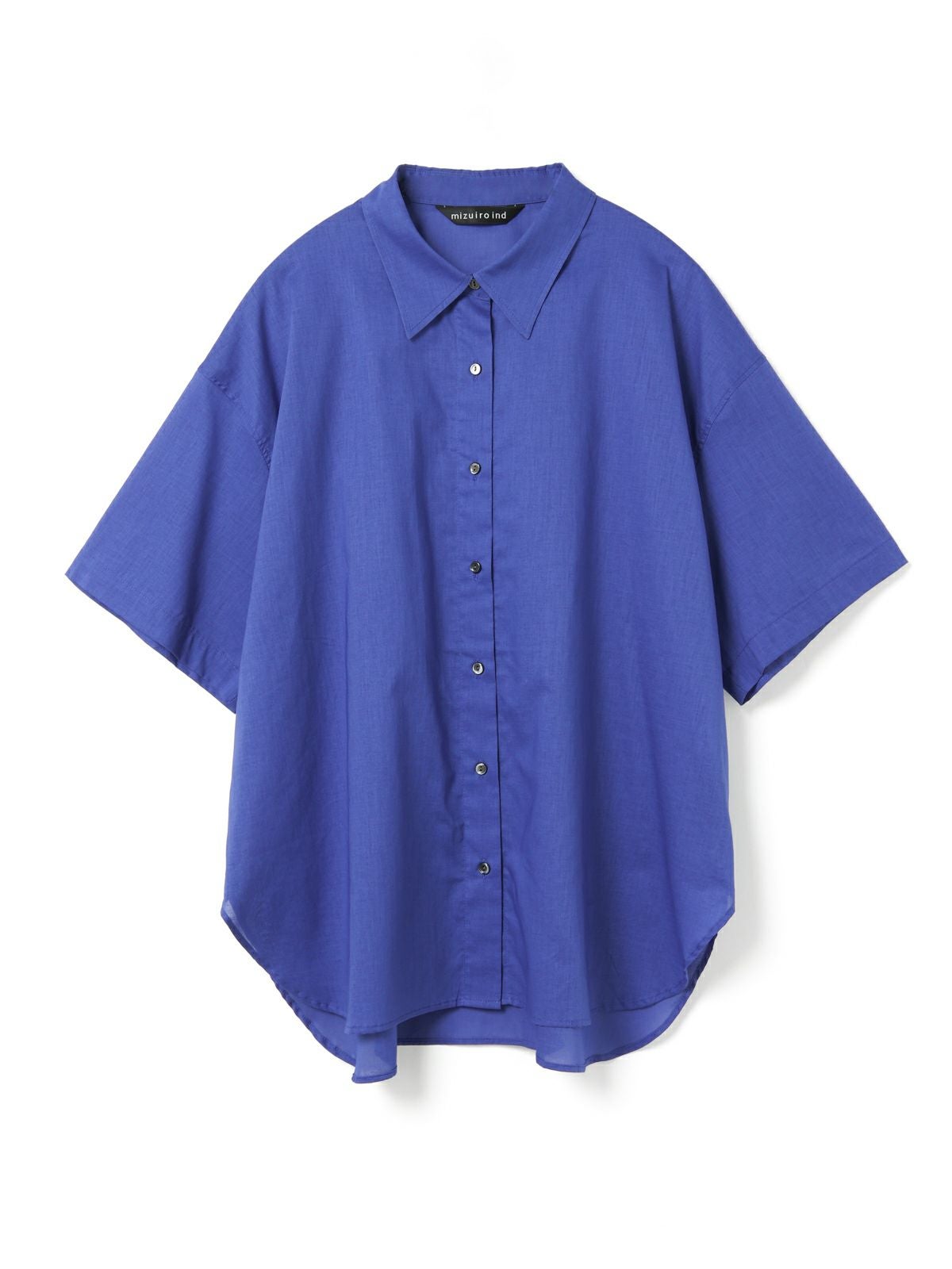 mizuiro ind ハーフスリーブワイドシャツ｜ MARcourt ONLINE STORE