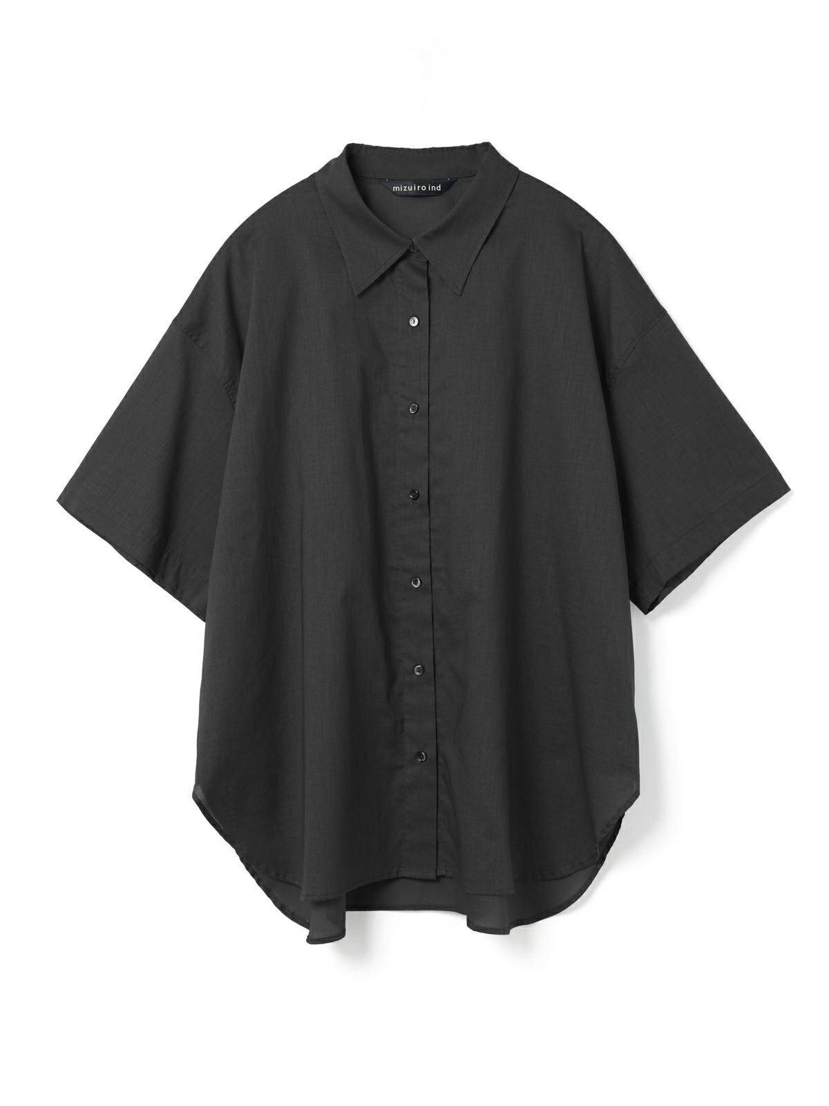 mizuiro ind ハーフスリーブワイドシャツ｜ MARcourt ONLINE STORE