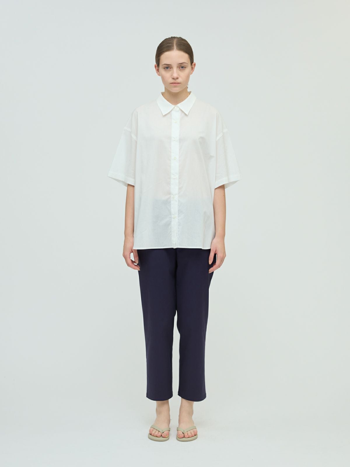 mizuiro ind ハーフスリーブワイドシャツ｜ MARcourt ONLINE STORE