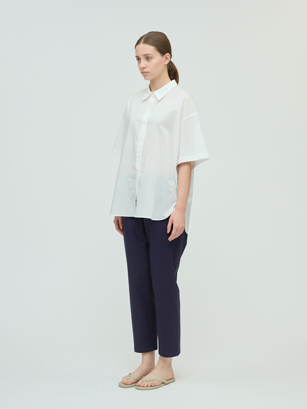 mizuiro ind ハーフスリーブワイドシャツ｜ MARcourt ONLINE STORE