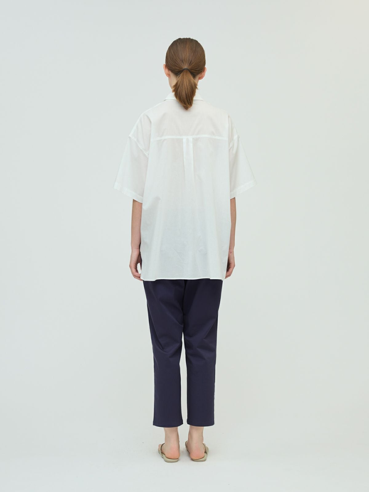 mizuiro ind ハーフスリーブワイドシャツ｜ MARcourt ONLINE STORE