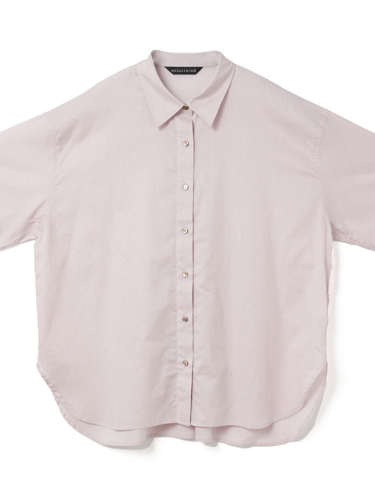 mizuiro ind ハーフスリーブワイドシャツ｜ MARcourt ONLINE STORE