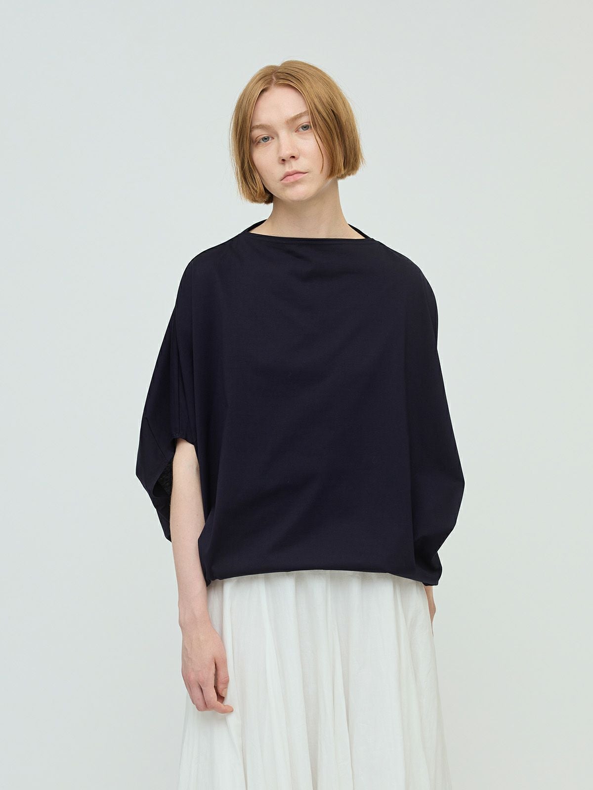 mizuiro ind ボートネックドルマンプルオーバー｜ MARcourt ONLINE