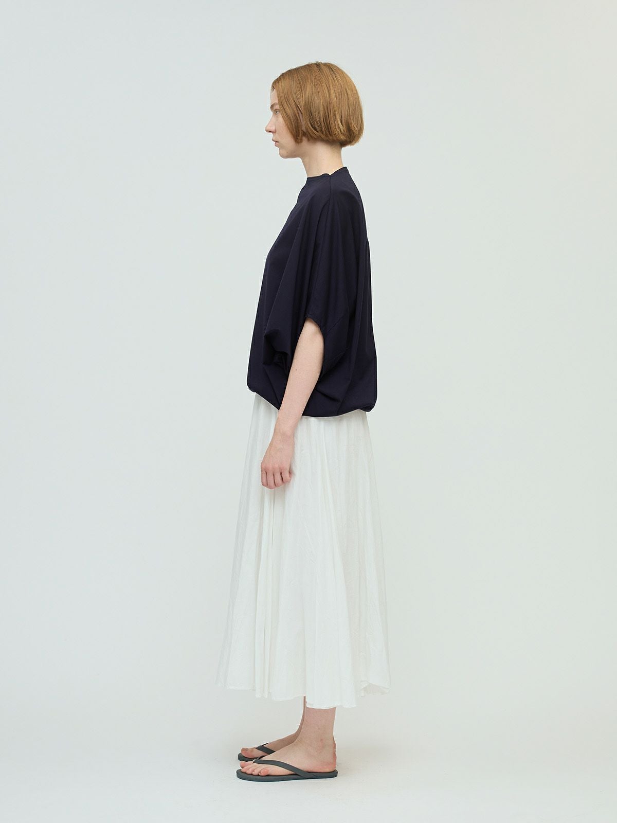 mizuiro ind ボートネックドルマンプルオーバー｜ MARcourt ONLINE