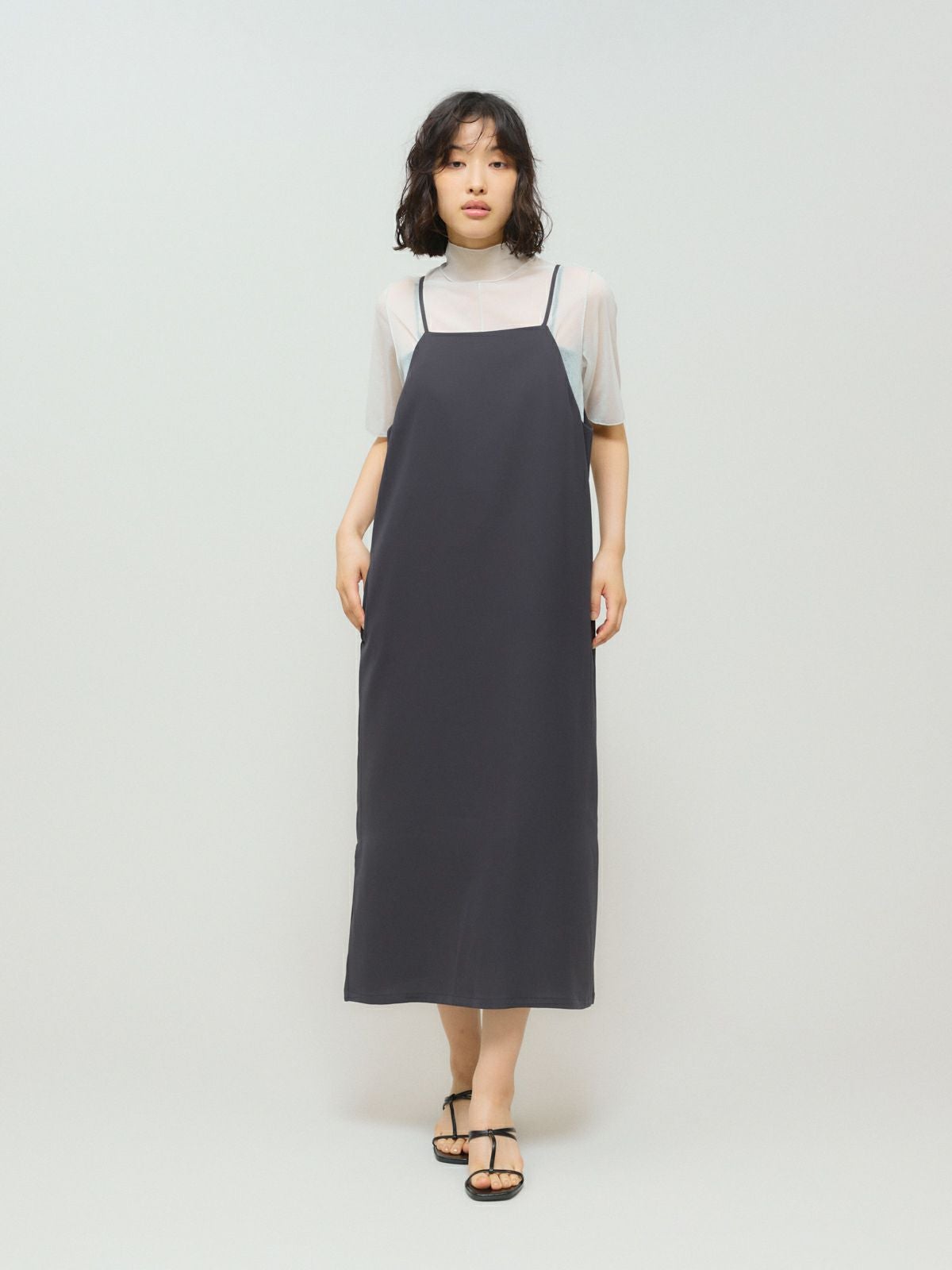 MidiUmi ミディウミ　プリーツ2wayキャミソールワンピース　セレモニー MidiUmi Item Feature: One piece | Mother's Industry（マザーズ