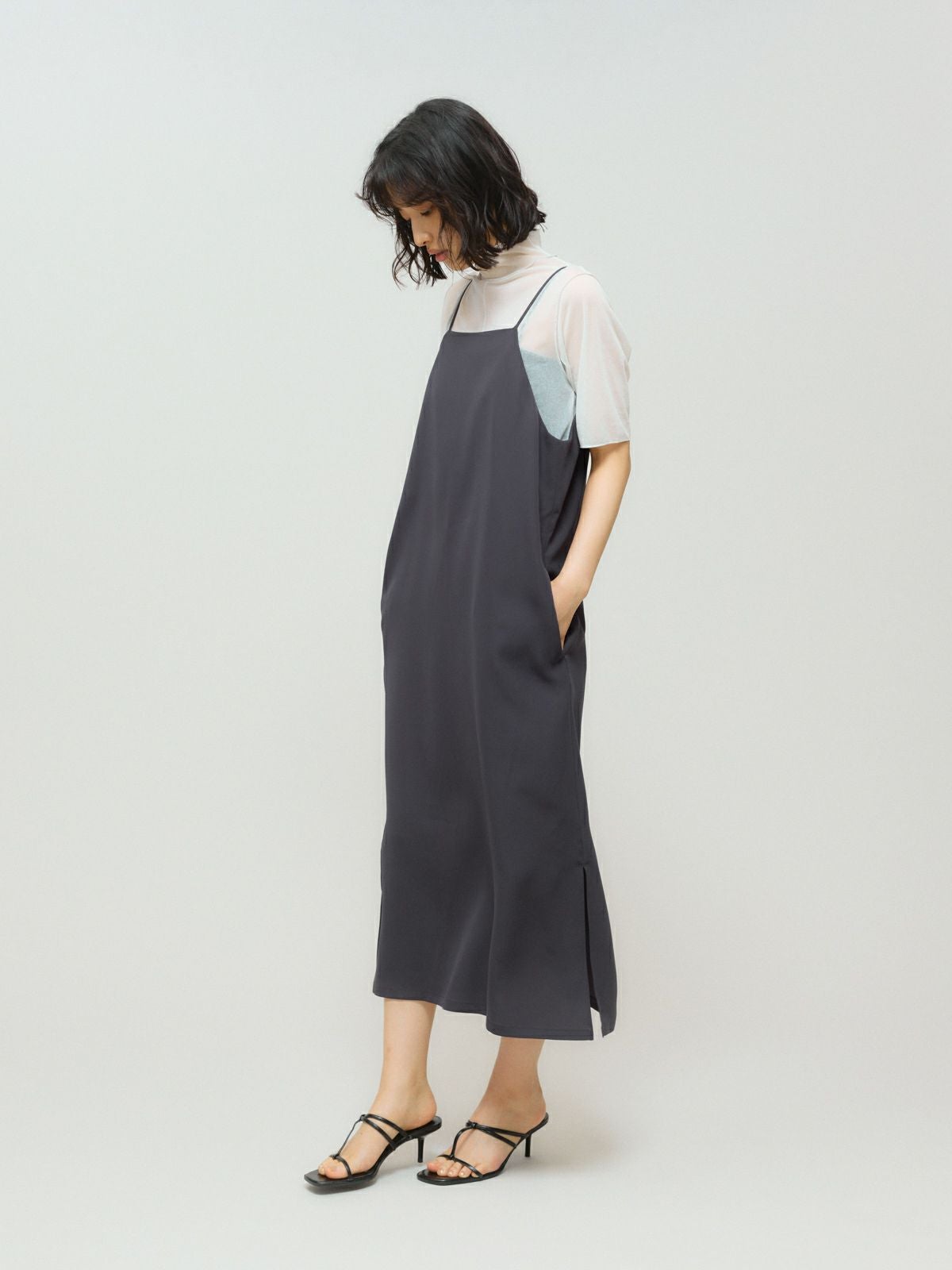 MIDIUMISOLID for Ladies 2WAYキャミソールワンピース[A]｜ MARcourt