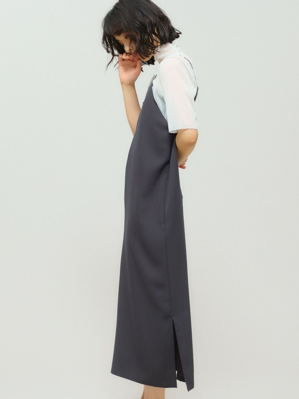 きーちゃん　マルコ　ボディキャミL MIDIUMISOLID for Ladies 2WAYキャミソールワンピース[A]｜ MARcourt
