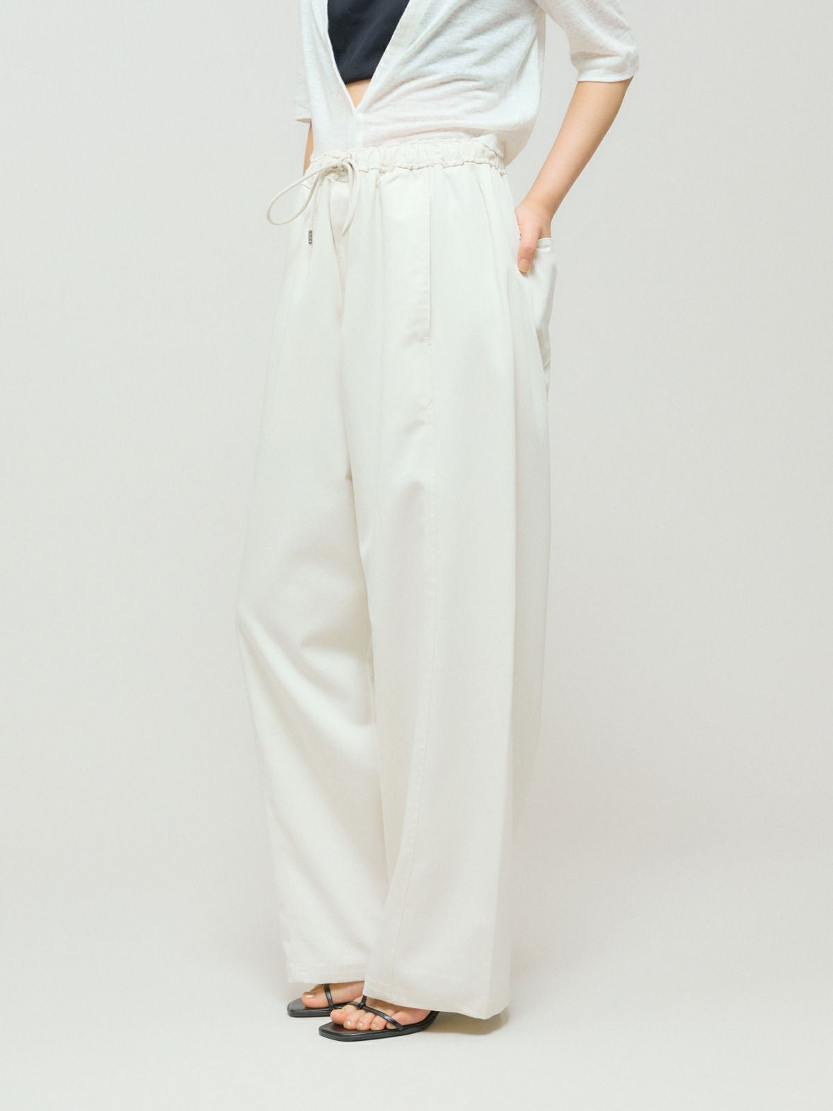 MIDIUMISOLID for Ladies リラックスイージーパンツ｜ MARcourt ONLINE