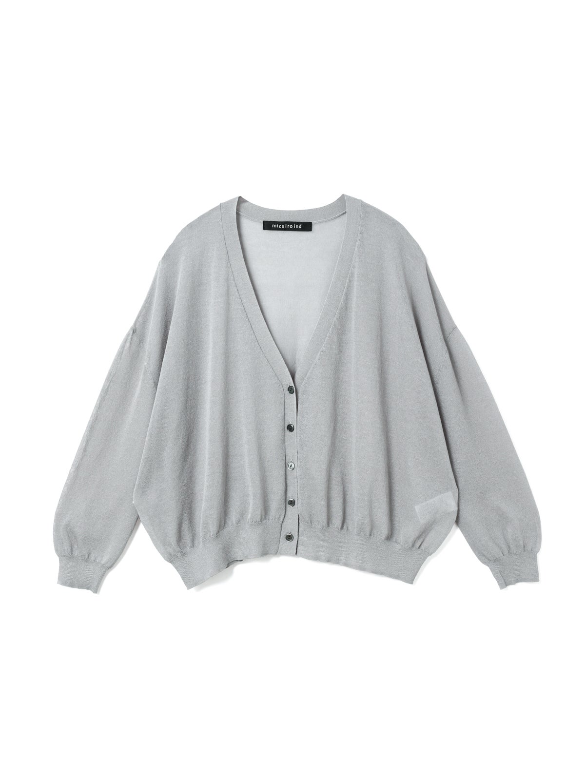 mizuiro ind Vネックワイドカーディガン｜ MARcourt ONLINE STORE