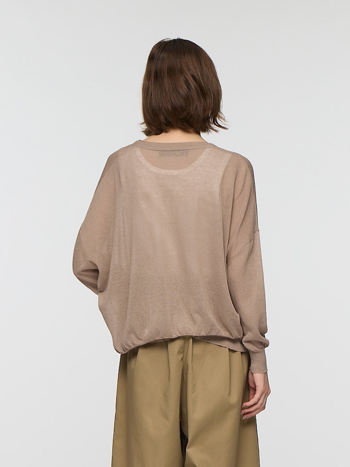 mizuiro ind Vネックワイドカーディガン｜ MARcourt ONLINE STORE