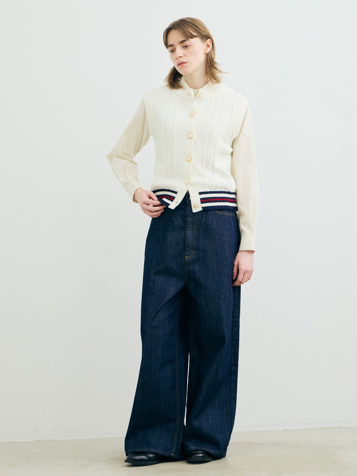 FR】MARMARMAR FILAニットベスト｜ MARcourt ONLINE STORE
