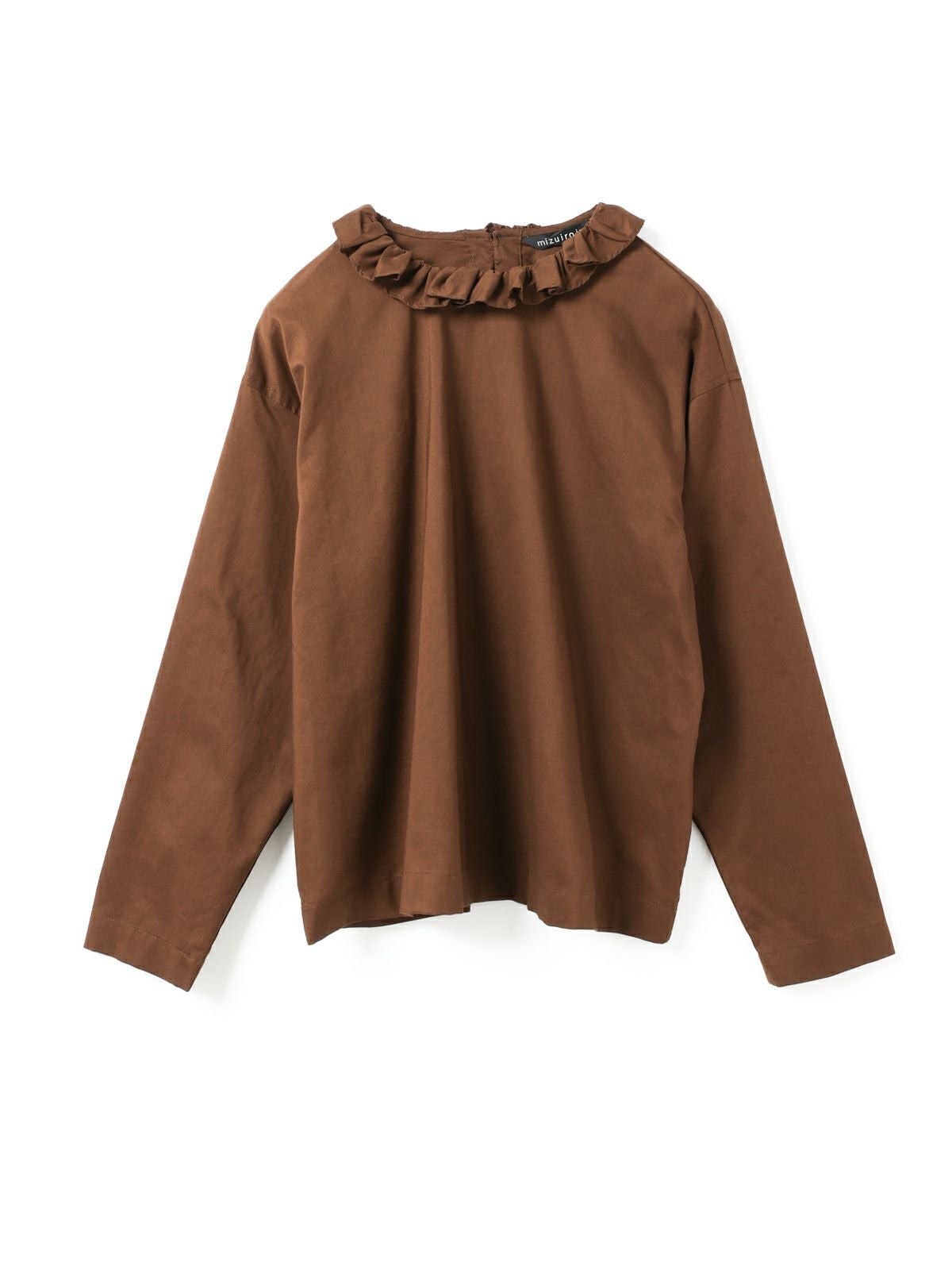 mizuiro ind フリルカラープルオーバーシャツ｜ MARcourt ONLINE STORE