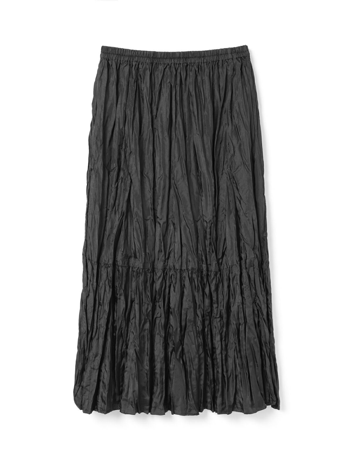mizuiro ind サテンワッシャープリーツスカート｜ MARcourt ONLINE