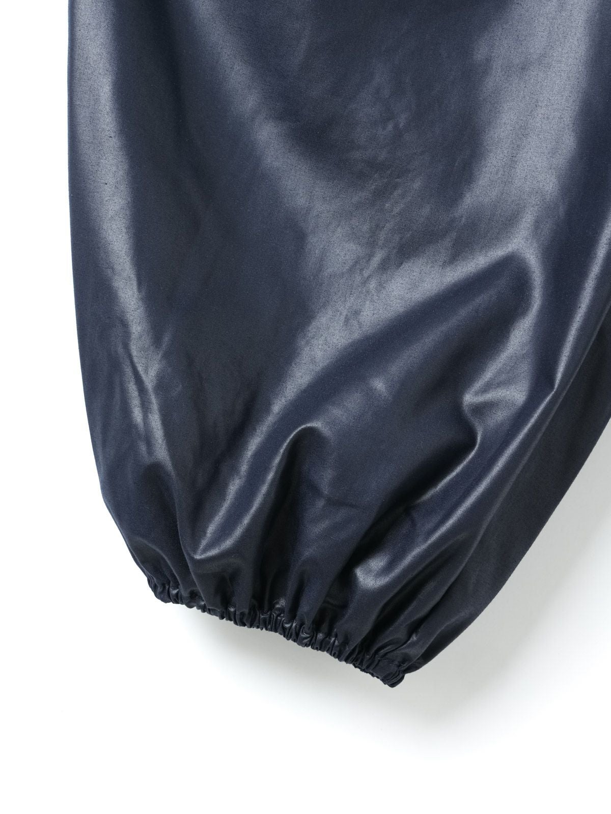 mizuiro ind グロッシードローストリングヘムイージーパンツ