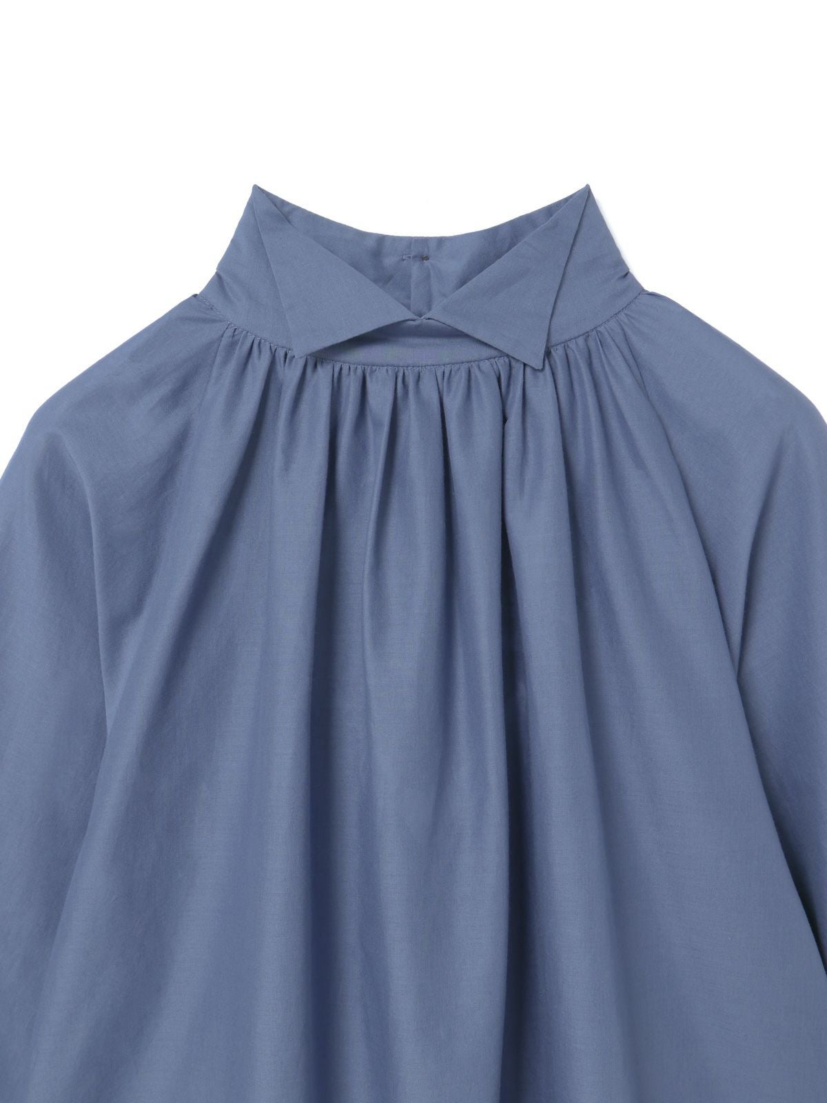 mizuiro ind スタンドシャツカラーギャザーシャツ｜ MARcourt ONLINE