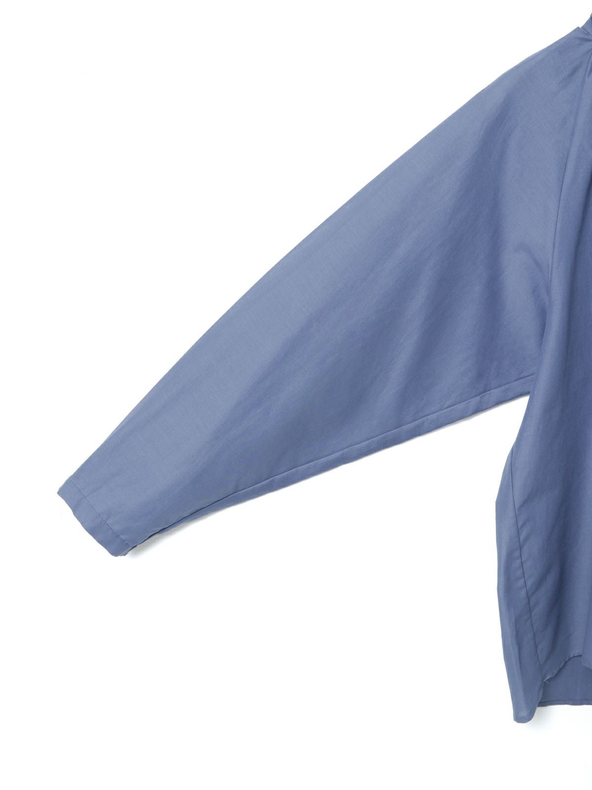 3/9(月)正午販売終了】mizuiro ind スタンドシャツカラーギャザー