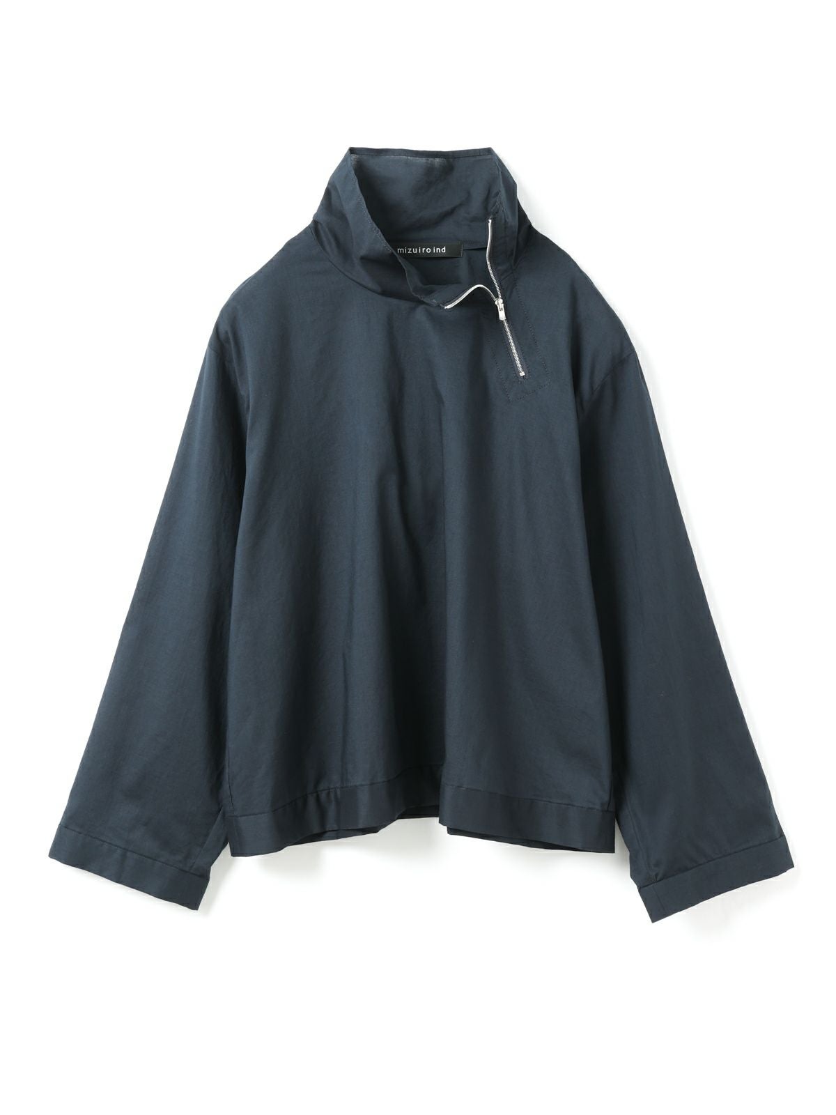 mizuiro ind ジップハイネックカラープルオーバー｜ MARcourt ONLINE