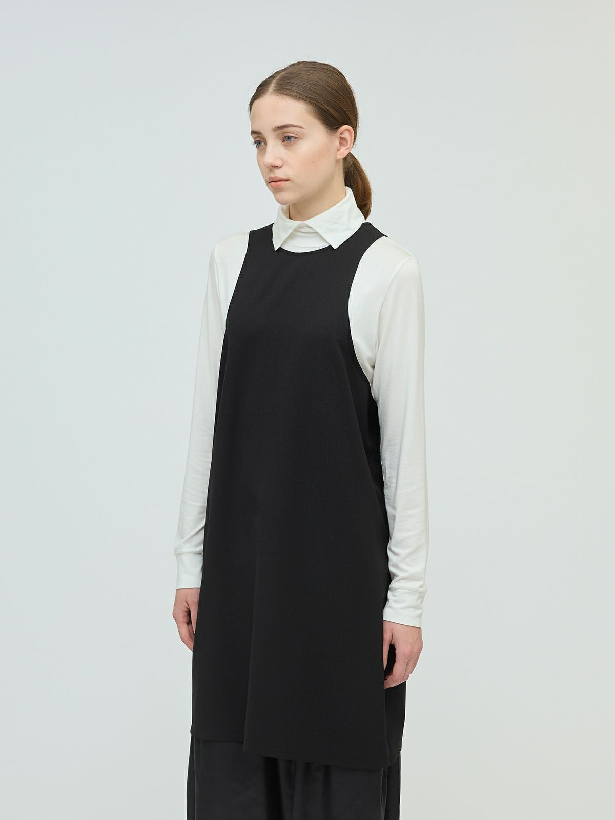 mizuiro ind クルーネックチュニックワンピース｜ MARcourt ONLINE