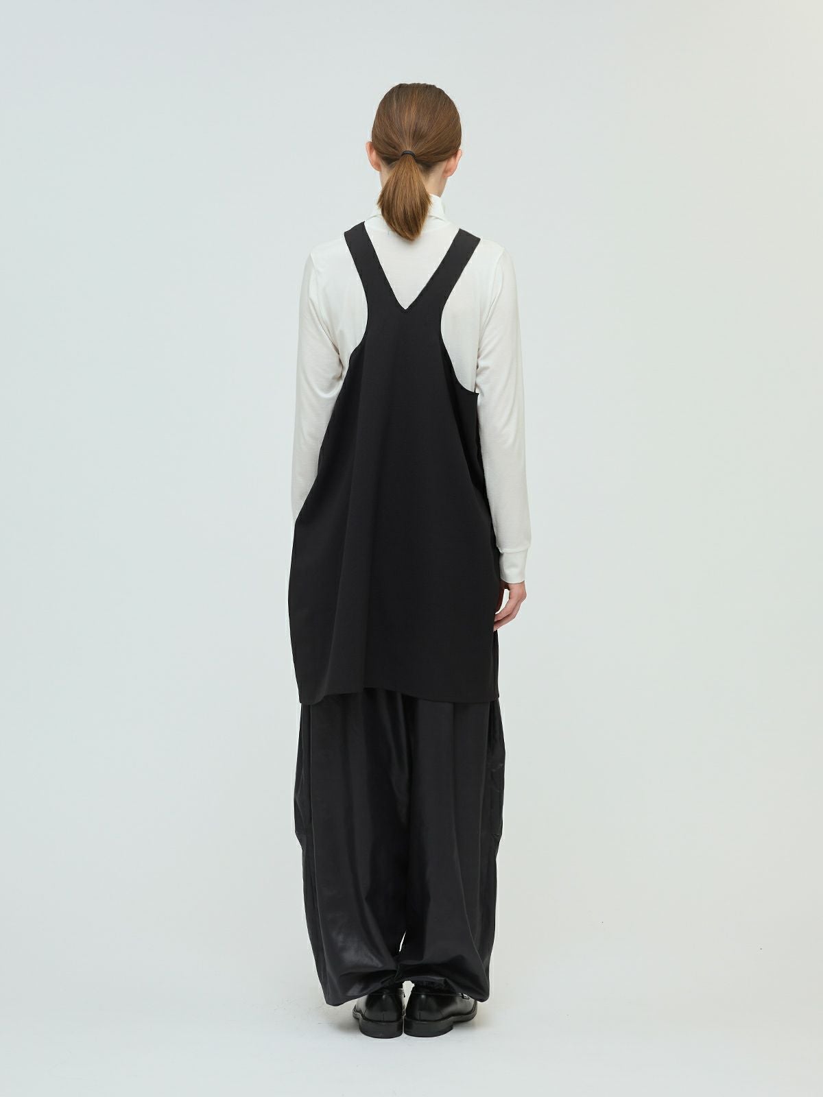 mizuiro ind クルーネックチュニックワンピース｜ MARcourt ONLINE