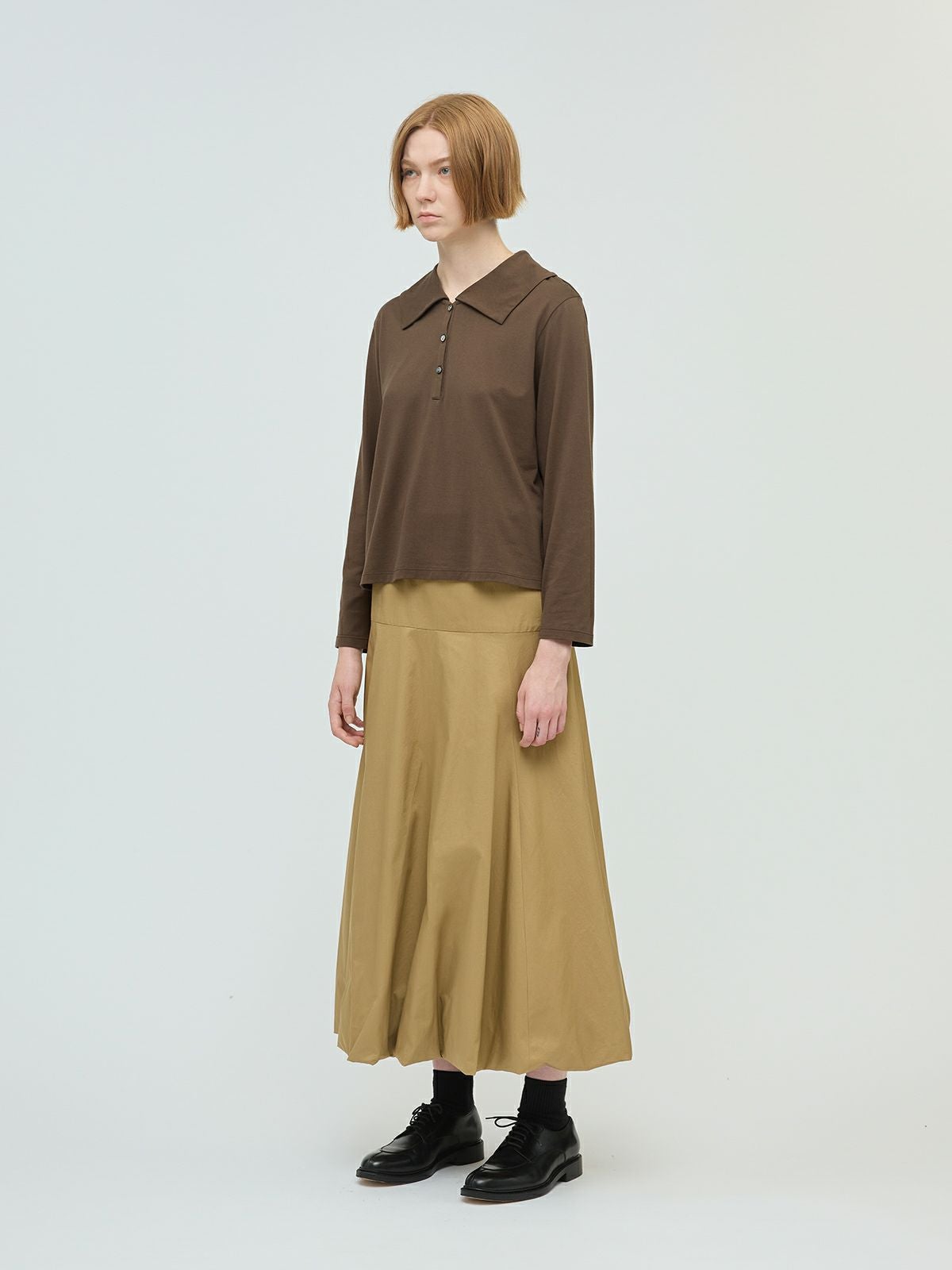 mizuiro ind ロングフレアバルーンスカート｜ MARcourt ONLINE STORE