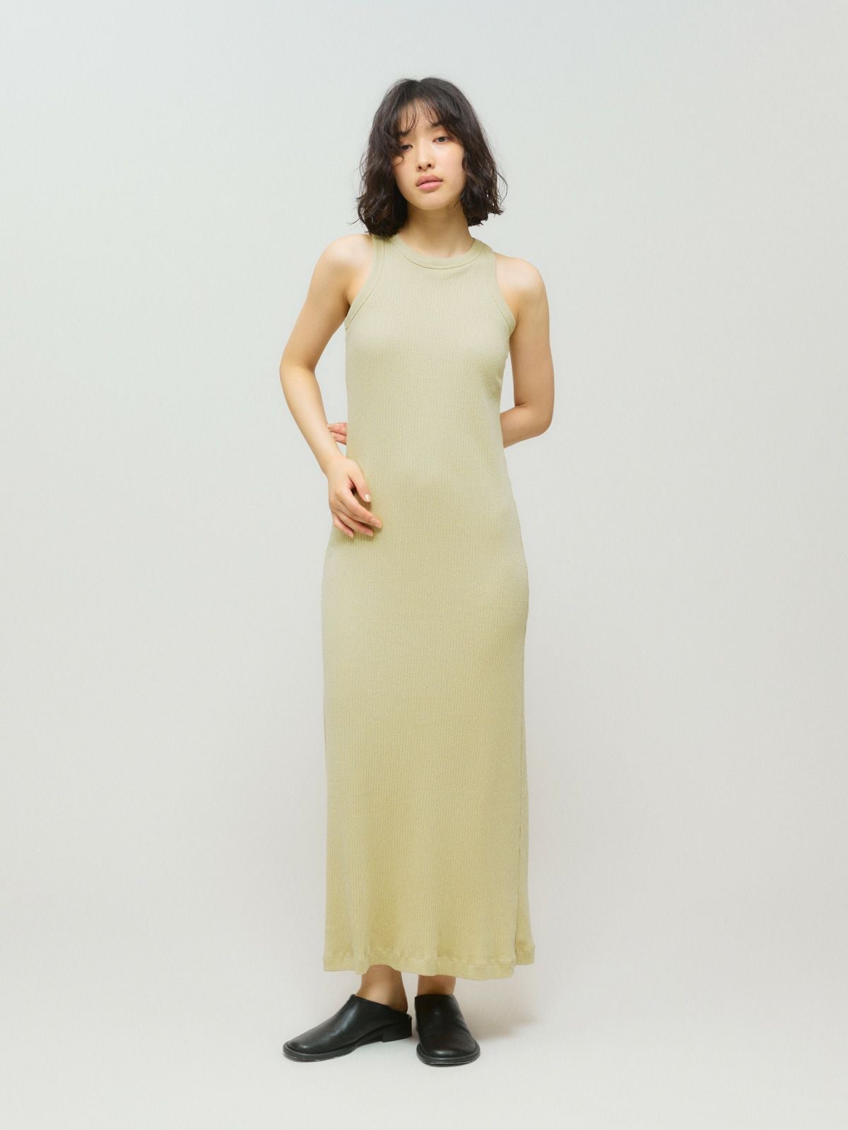 MIDIUMISOLID for Ladies パットリブワンピース[A]｜ MARcourt ONLINE