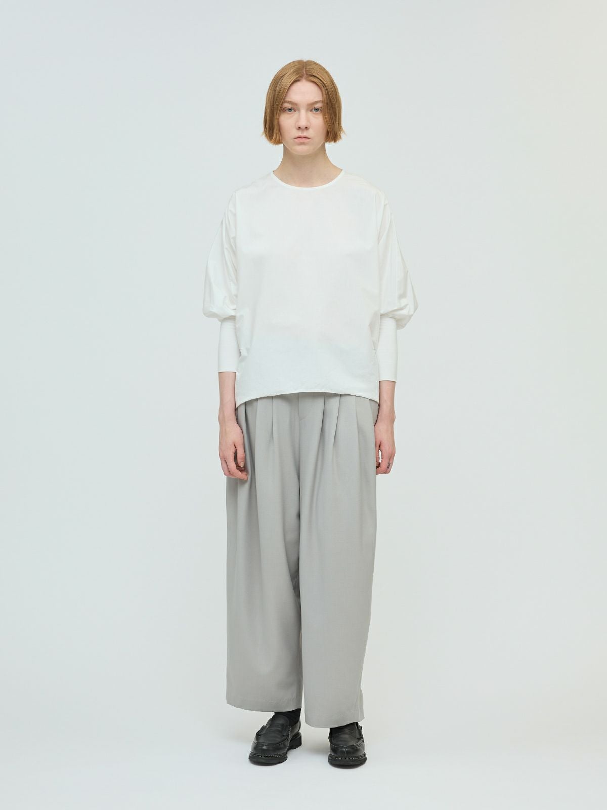 mizuiro ind クルーネックコクーンプルオーバー｜ MARcourt ONLINE