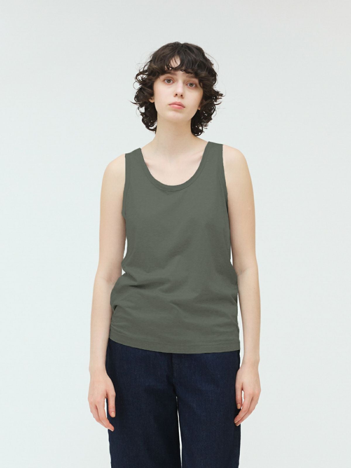 mizuiro ind ベーシックリブタンクトップ｜ MARcourt ONLINE STORE