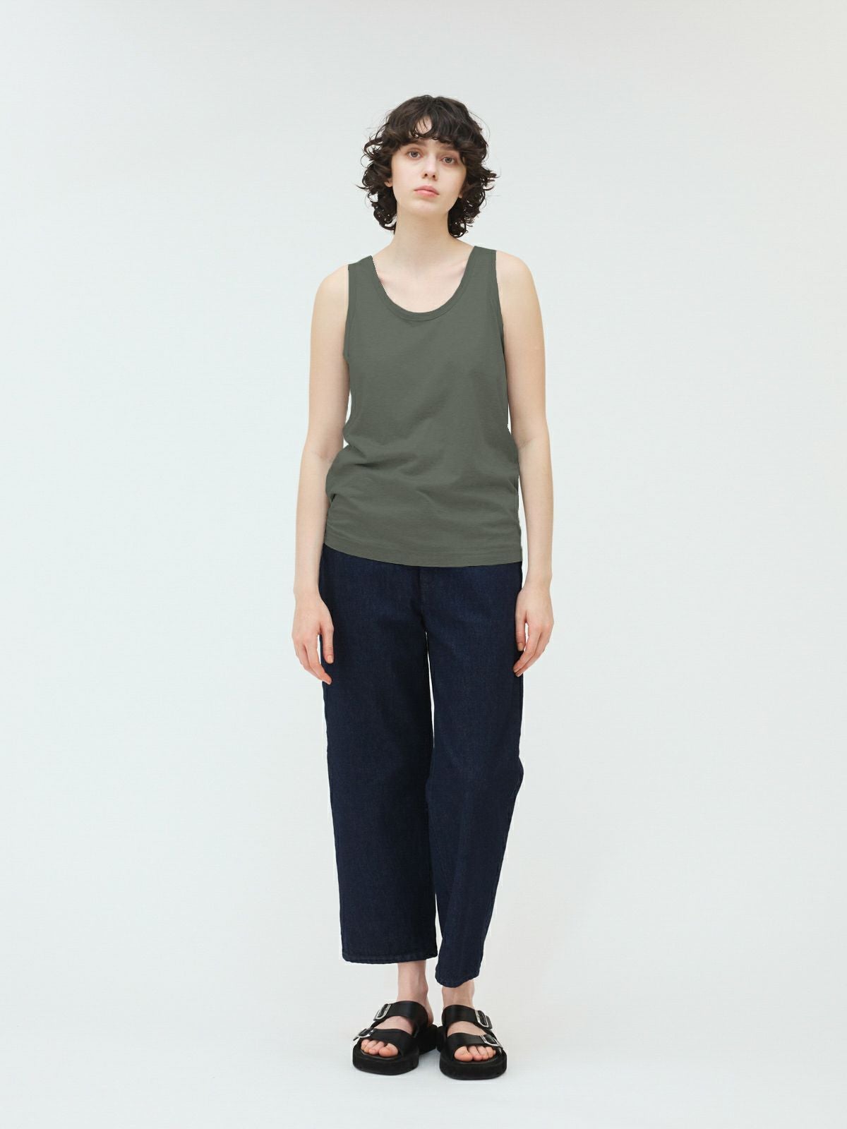 mizuiro ind ベーシックリブタンクトップ｜ MARcourt ONLINE STORE