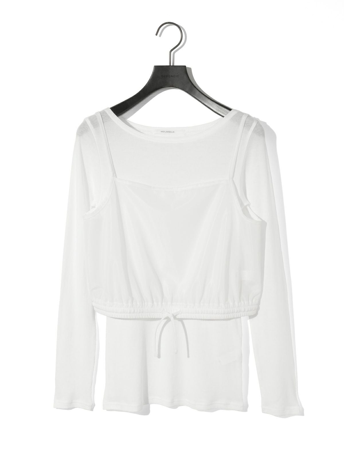 MIDIUMISOLID for Ladies キャミソールトップスアンサンブル[A