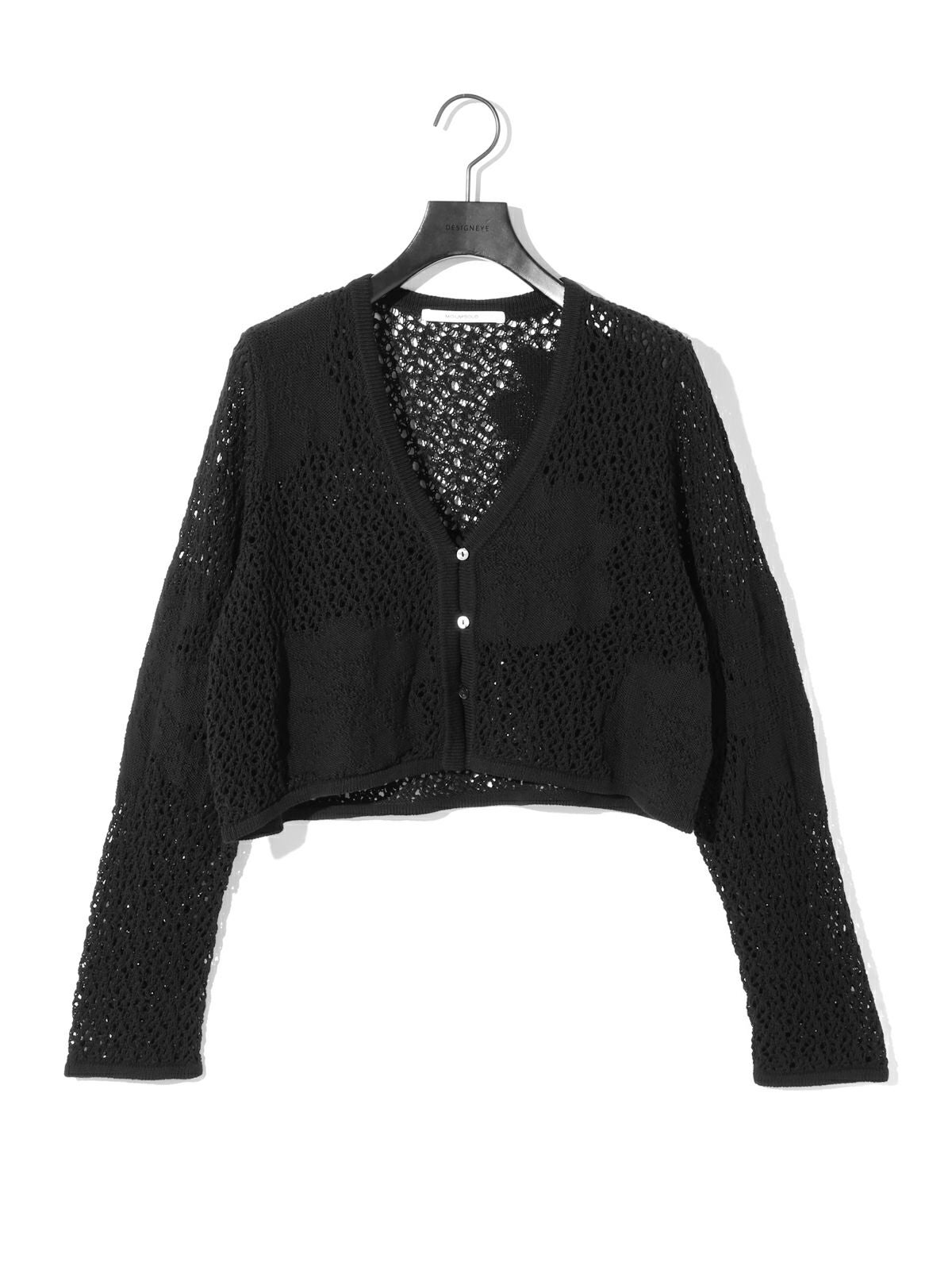 MIDIUMISOLID for Ladies レースメッシュカーディガン｜ MARcourt